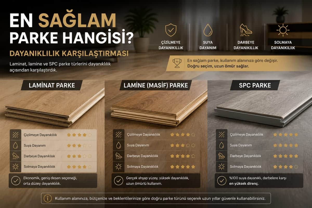 En Sağlam Parke Hangisi? Dayanıklılık Karşılaştırması