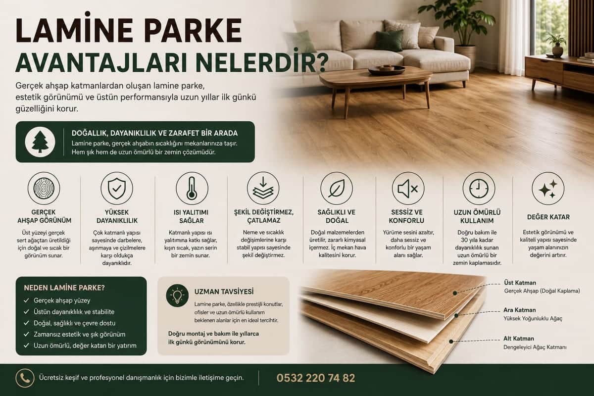 Lamine Parke Avantajları Nelerdir