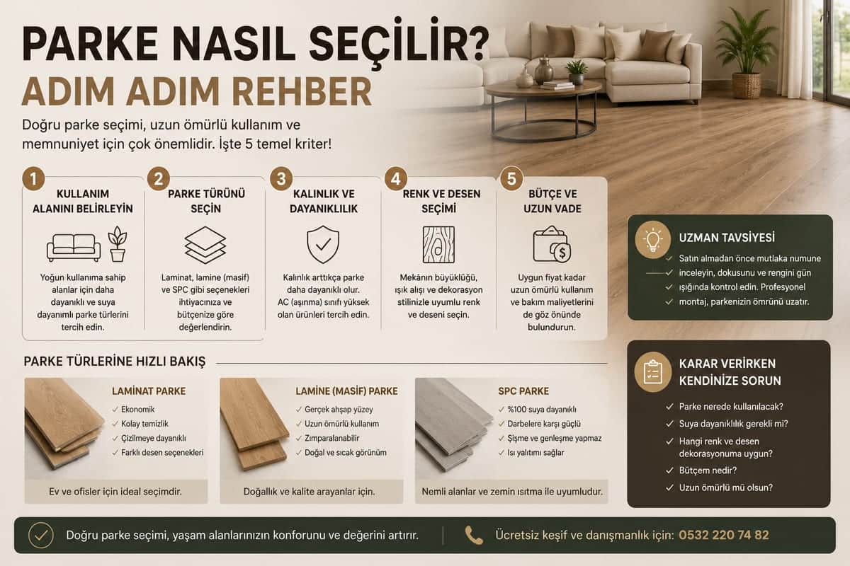 Parke Nasıl Seçilir? Adım Adım Rehber