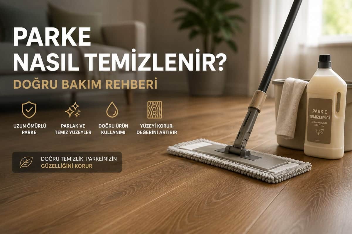 Parke Nasıl Temizlenir? Doğru Bakım Rehberi