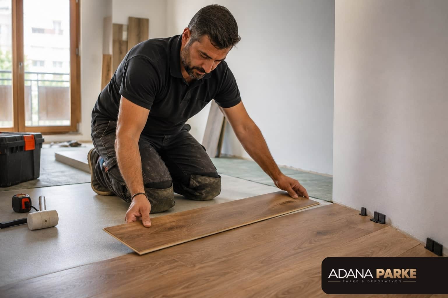 Adana Parke ustası çalışma anında