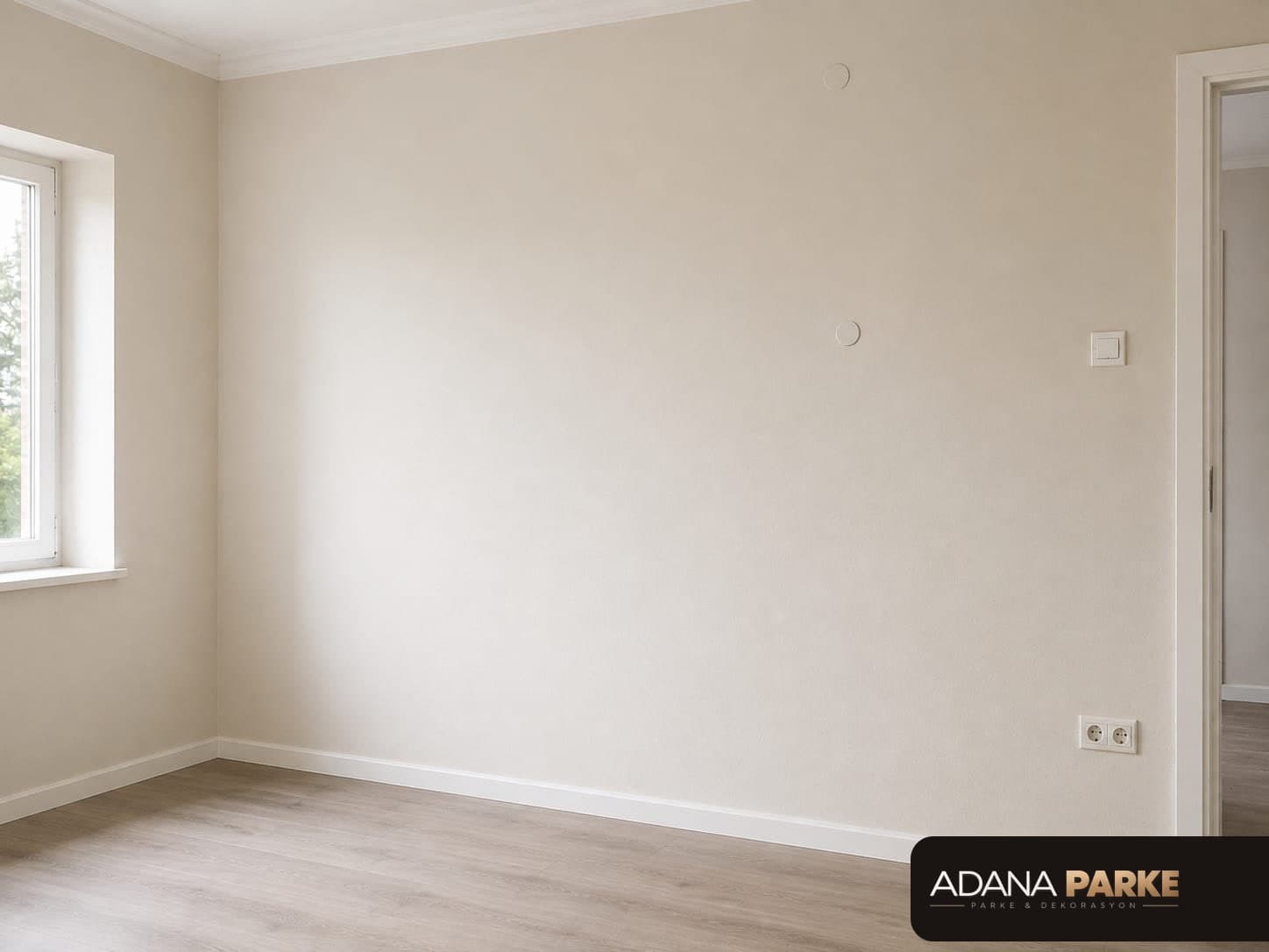 Adana'da iç cephe boya uygulaması örneği 1 — sonra